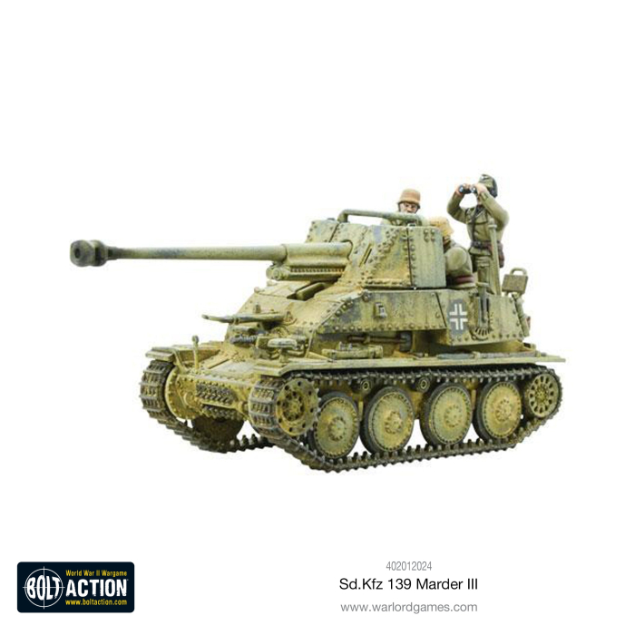 Bolt Action: SD.KFZ 139 Marder III